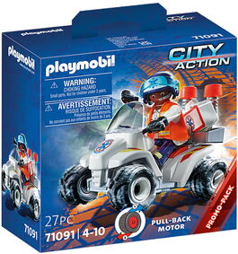 PLAYMOBIL -  RESCATE SPEED QUAD