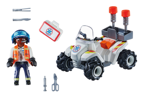 PLAYMOBIL -  RESCATE SPEED QUAD