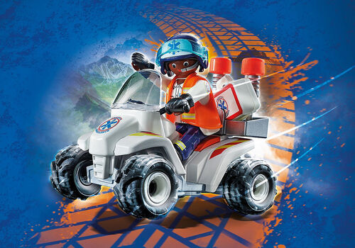 PLAYMOBIL -  RESCATE SPEED QUAD