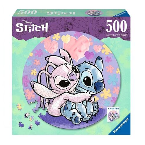 RAVENSBURGER - PUZZLE + PSTER STITCH 500 PIEZAS