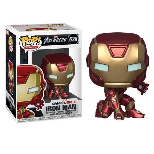 FUNKO POP! MARVEL AVENGERS (VENGADORES) GAMERVERSE - IRON MAN