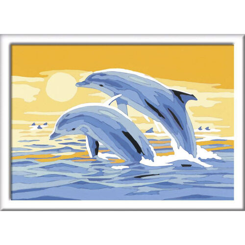 RAVENSBURGER CREART KIT PINTURA DELFINES AMIGOS