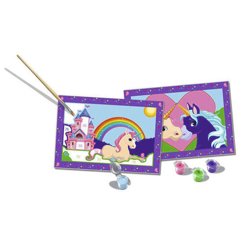 RAVENSBURGER CREART KIT PINTURA JUNIOR 2X UNICORNIOS