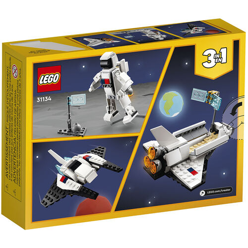 LEGO CREATOR 3EN1 - LANZADERA ESPACIAL