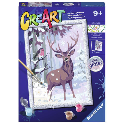 RAVENSBURGER CREART KIT PINTURA RENO EN EL BOSQUE