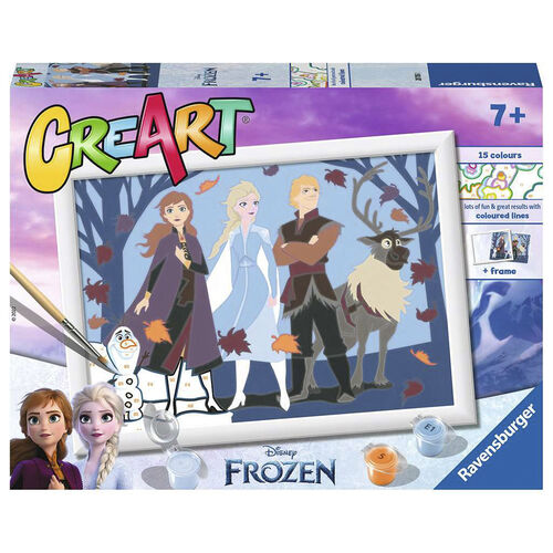 RAVENSBURGER CREART KIT PINTURA FROZEN: MEJORES AMIGOS