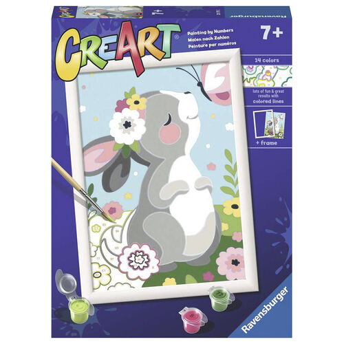 RAVENSBURGER CREART KIT PINTURA CONEJO EN PRIMAVERA