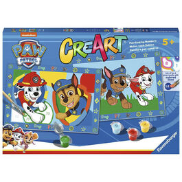 RAVENSBURGER CREART KIT PINTURA JUNIOR 2X PATRULLA CANINA