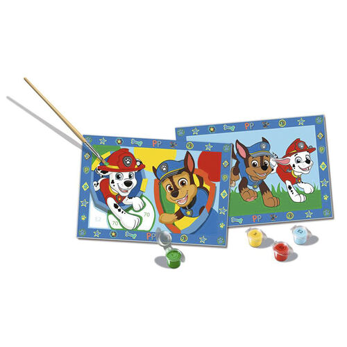 RAVENSBURGER CREART KIT PINTURA JUNIOR 2X PATRULLA CANINA