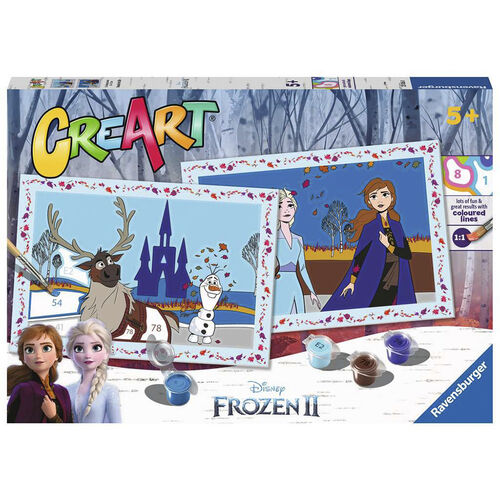 RAVENSBURGER CREART KIT PINTURA JUNIOR 2X FROZEN II