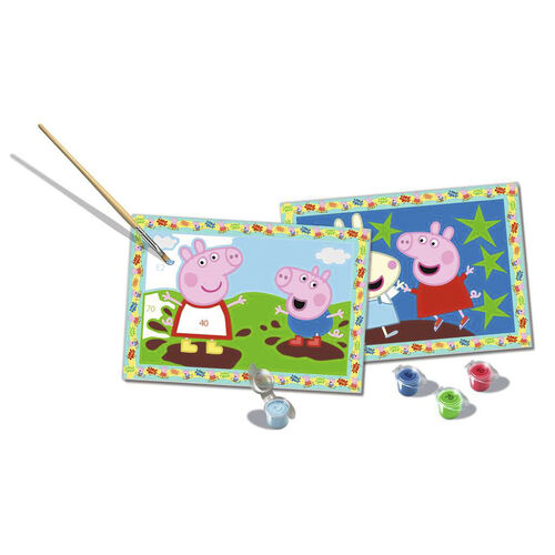 RAVENSBURGER CREART KIT PINTURA JUNIOR 2X PEPPA PIG