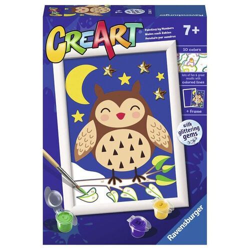 RAVENSBURGER CREART KIT PINTURA BUHO