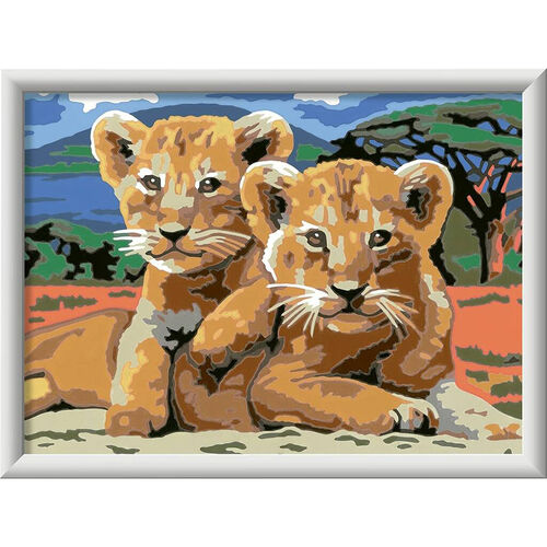 RAVENSBURGER CREART KIT PINTURA CACHORROS DE LEN