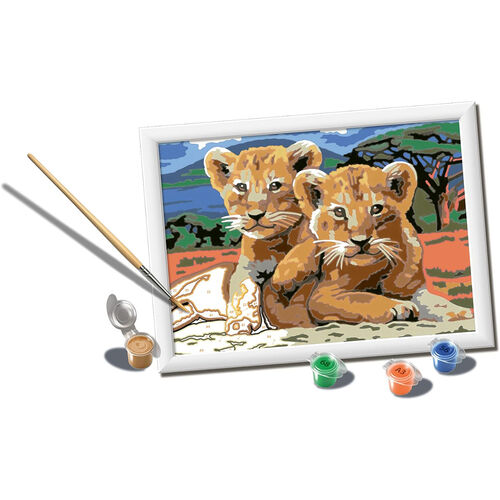 RAVENSBURGER CREART KIT PINTURA CACHORROS DE LEN