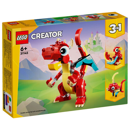 LEGO CREATOR 3EN1 - DRAGN ROJO