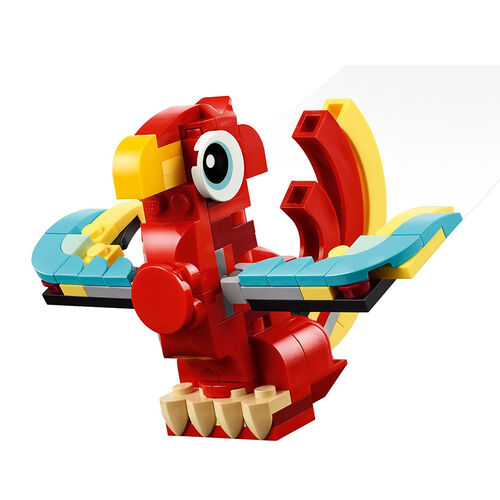 LEGO CREATOR 3EN1 - DRAGN ROJO