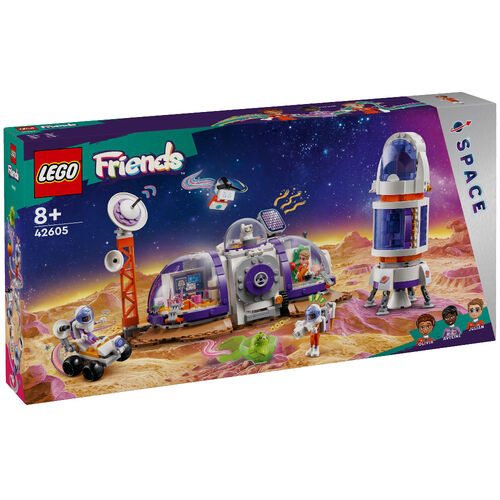 LEGO FRIENDS - BASE ESPACIAL DE MARTE Y COHETE