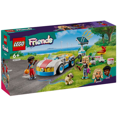 LEGO FRIENDS - COCHE ELCTRICO Y CARGADOR