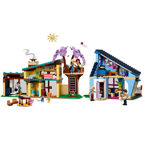 Lego Friends - Casas Familiares de Olly y Paisley