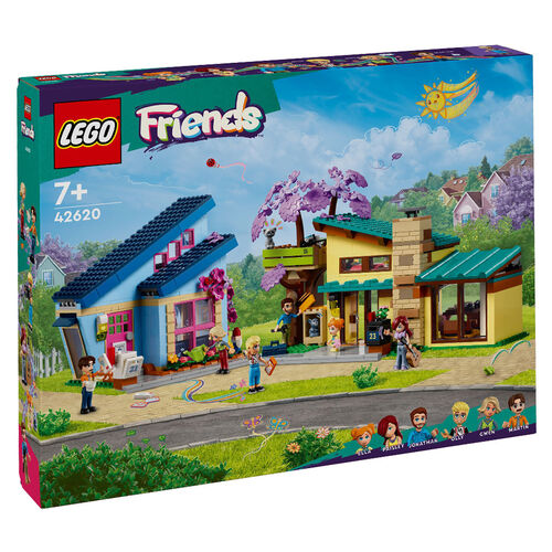 LEGO FRIENDS - CASAS FAMILIARES DE OLLY Y PAISLEY