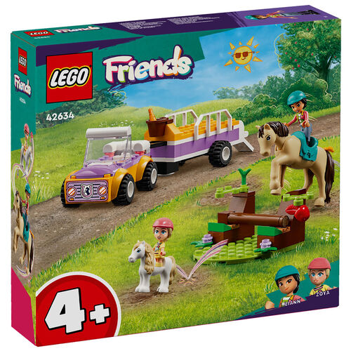 LEGO FRIENDS - REMOLQUE PARA CABALLO Y PONI