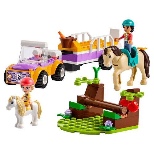 LEGO FRIENDS - REMOLQUE PARA CABALLO Y PONI