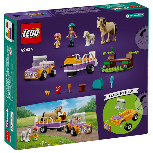 LEGO FRIENDS - REMOLQUE PARA CABALLO Y PONI