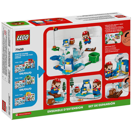 LEGO SUPER MARIO - SET DE EXPANSIN: AVENTURA EN LA NIEVE DE LA FAMILIA PINGI