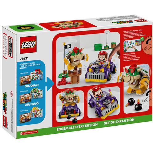 LEGO SUPER MARIO - SET DE EXPANSIN: COCHE MONSTRUOSO DE BOWSER