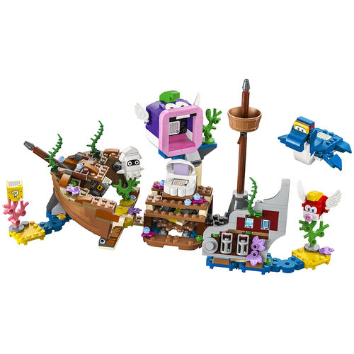 LEGO SUPER MARIO - SET DE EXPANSIN: DORRIE Y EL BUQUE NAUFRAGADO