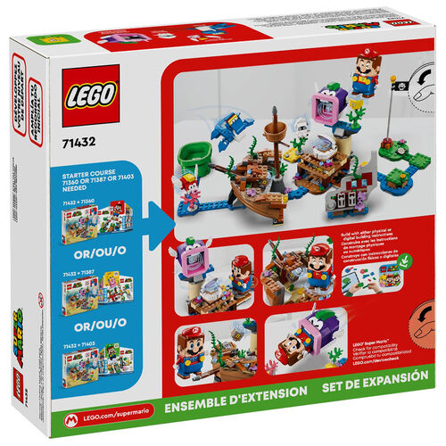 LEGO SUPER MARIO - SET DE EXPANSIN: DORRIE Y EL BUQUE NAUFRAGADO