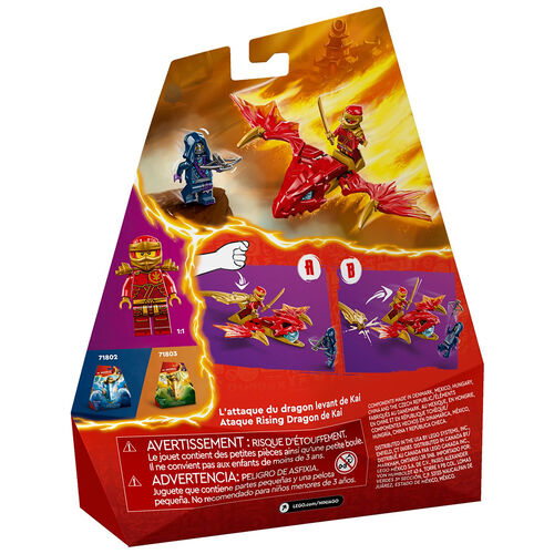 Lego Ninjago - Ataque Rising Dragon de Kai