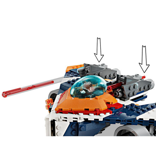 Lego Marvel - Warbird de rocket vs. Ronan