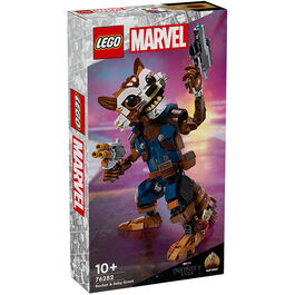 LEGO MARVEL - ROCKET Y BEBÉ GROOT