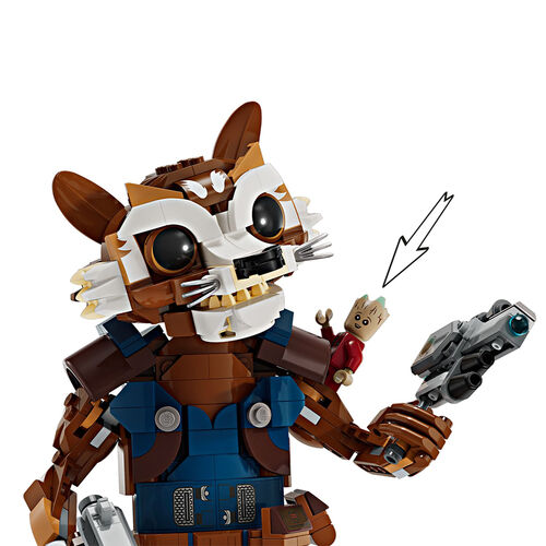 LEGO MARVEL - ROCKET Y BEB GROOT