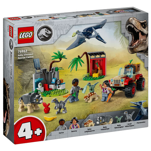 LEGO JURASSIC WORLD - CENTRO DE RESCATE DE CRAS DE DINOSAURIO