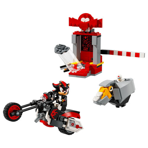 LEGO SONIC - HUIDA DE SHADOW THE HEDGEHOG