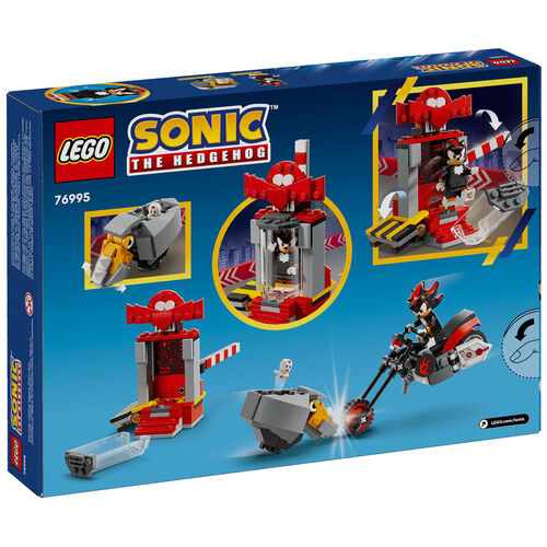 LEGO SONIC - HUIDA DE SHADOW THE HEDGEHOG