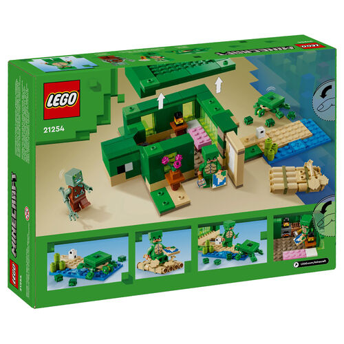 LEGO MINECRAFT - LA CASA-TORTUGA DE LA PLAYA