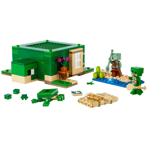 LEGO MINECRAFT - LA CASA-TORTUGA DE LA PLAYA