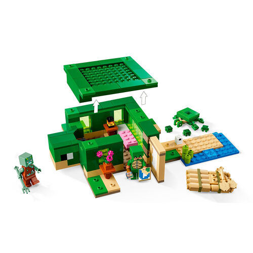 LEGO MINECRAFT - LA CASA-TORTUGA DE LA PLAYA