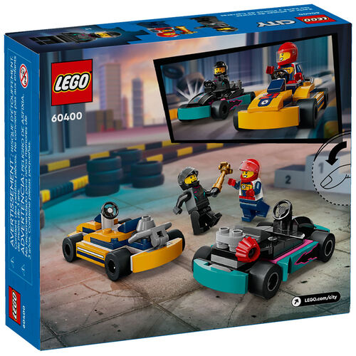 LEGO CITY - KARTS Y PILOTOS DE CARRERAS