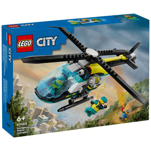 LEGO CITY - HELICPTERO DE RESCATE PARA EMERGENCIAS