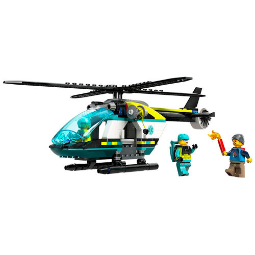 LEGO CITY - HELICPTERO DE RESCATE PARA EMERGENCIAS