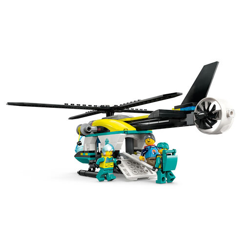 LEGO CITY - HELICPTERO DE RESCATE PARA EMERGENCIAS