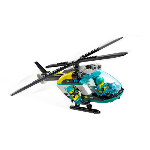 LEGO CITY - HELICPTERO DE RESCATE PARA EMERGENCIAS