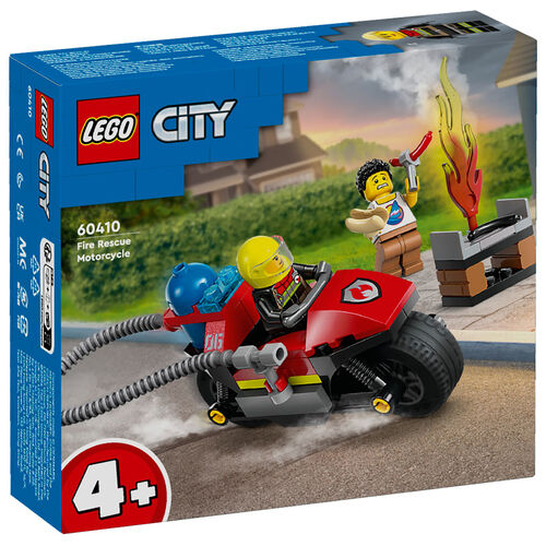 LEGO CITY - MOTO DE RESCATE DE BOMBEROS