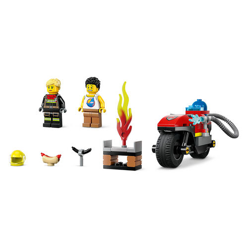 LEGO CITY - MOTO DE RESCATE DE BOMBEROS