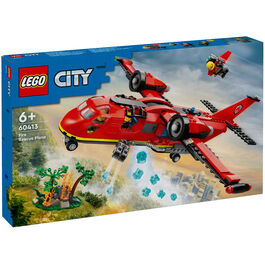 LEGO CITY - AVIÓN DE RESCATE DE BOMBEROS