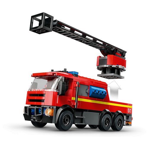 LEGO CITY - PARQUE DE BOMBEROS CON CAMIN DE BOMBEROS